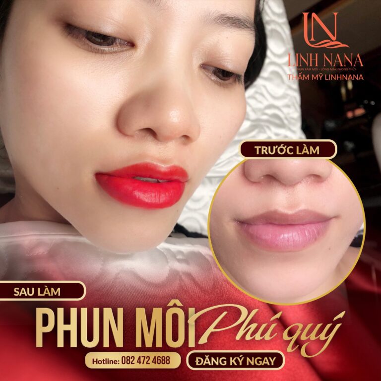 Khách hàng phun môi tại Khánh Xuân Beauty, Đông Gia Nghĩa – ảnh 09