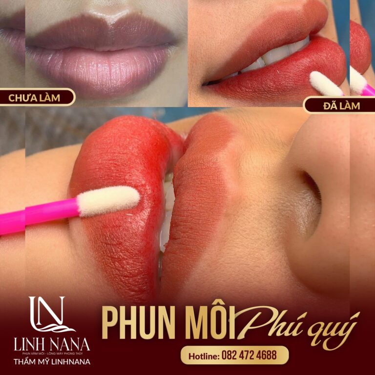 Khách hàng phun môi tại Khánh Xuân Beauty, Đông Gia Nghĩa – ảnh 11