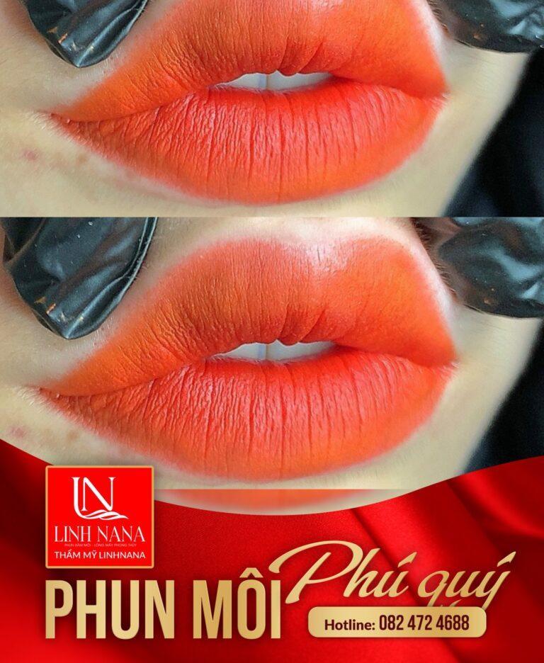 Khách hàng phun môi tại Khánh Xuân Beauty, Đông Gia Nghĩa – ảnh 07