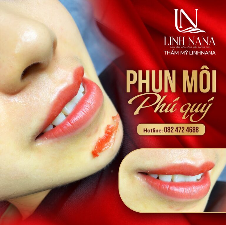 Khách hàng phun môi tại Khánh Xuân Beauty, Đông Gia Nghĩa – ảnh 05