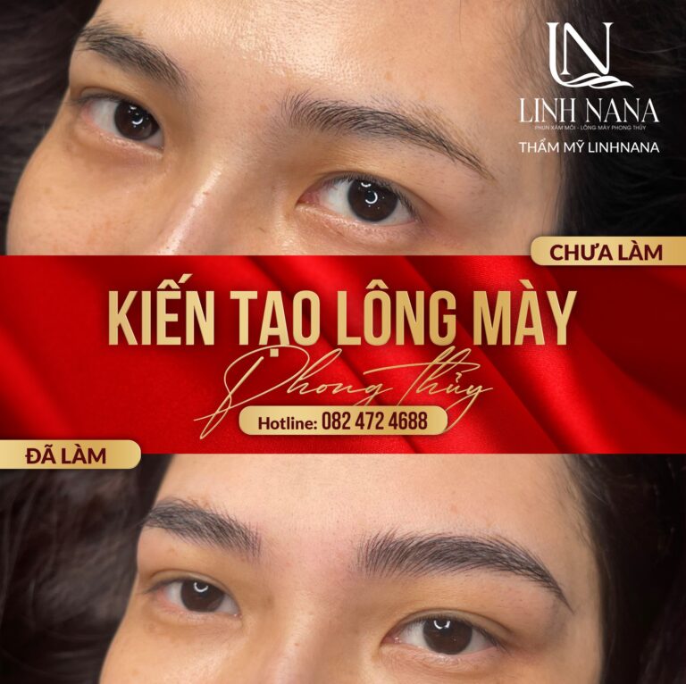 Khách hàng phun chân mày tại Khánh Xuân Beauty, Đông Gia Nghĩa – ảnh 05