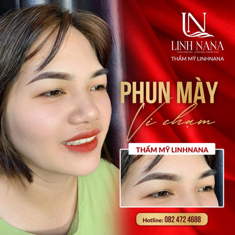 Khách hàng phun chân mày tại Khánh Xuân Beauty, Đông Gia Nghĩa – ảnh 08