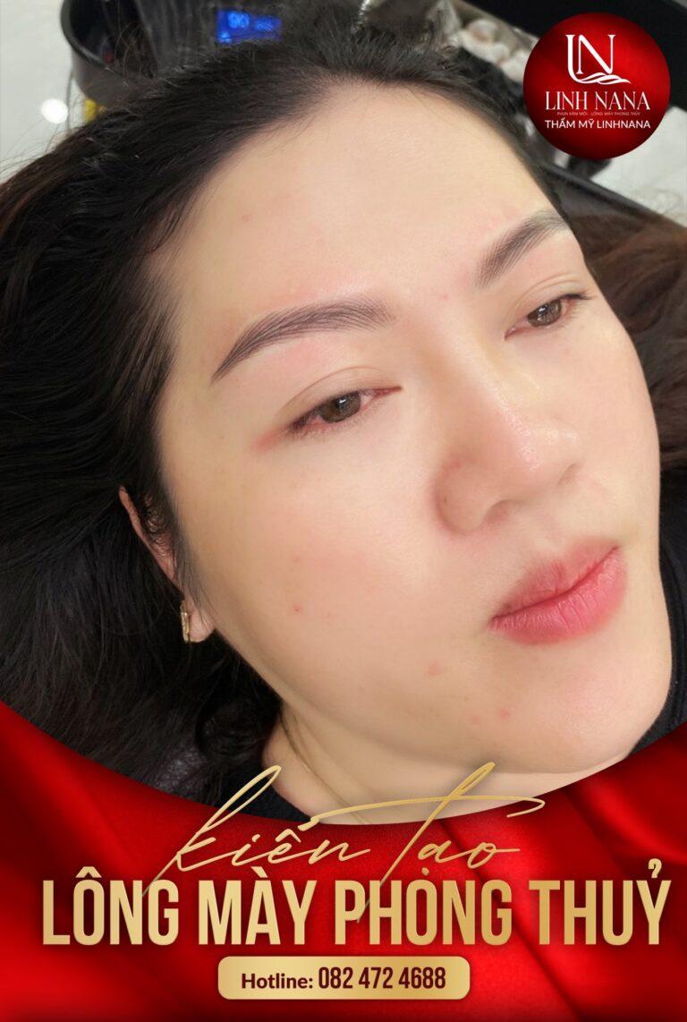 Khách hàng phun chân mày tại Khánh Xuân Beauty, Đông Gia Nghĩa – ảnh 16