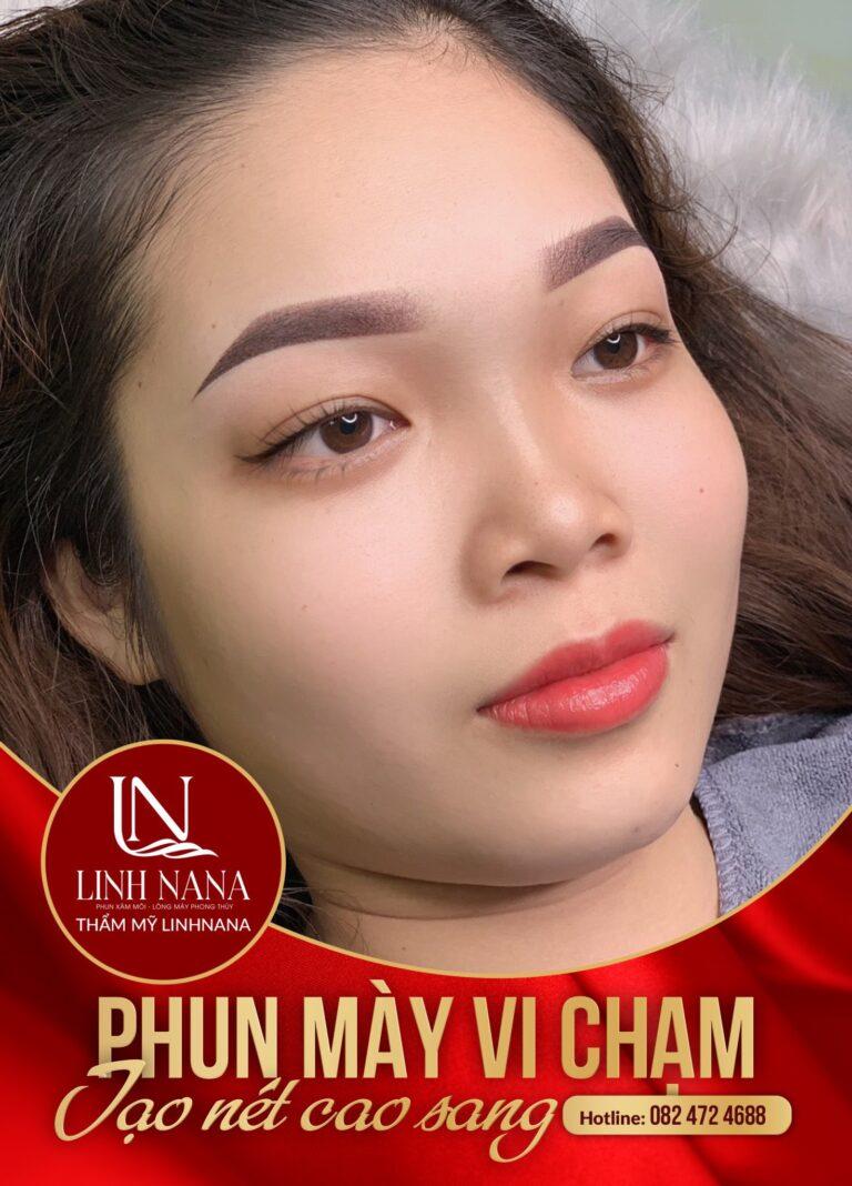 Khách hàng phun chân mày tại Khánh Xuân Beauty, Đông Gia Nghĩa – ảnh 21